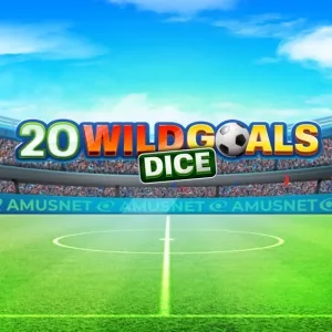 Slot machine 20-Wild-Goals-Dice