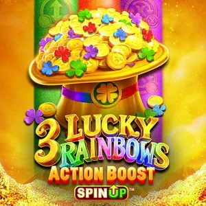Slot machine 3-Lucky-Rainbows-Action-Boost-Spin-Up
