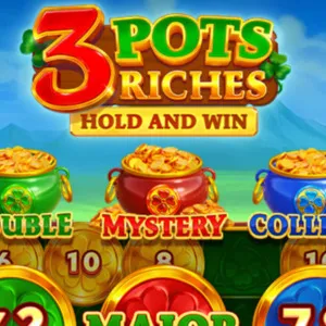 Slot machine 3-Pots-Riches-Hold-Win