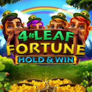 Slot machine 4-Leaf-Fortune-Hold-And-Win