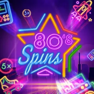 Slot machine 80s-Spins