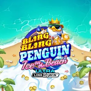 Slot machine Bling-Bling-Penguin-Ice-On-The-Beach