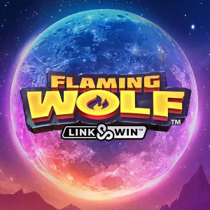 Slot machine Flaming-Wolf-Link-And-Win
