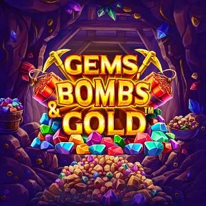 Slot machine Gems-Bombs-And-Gold
