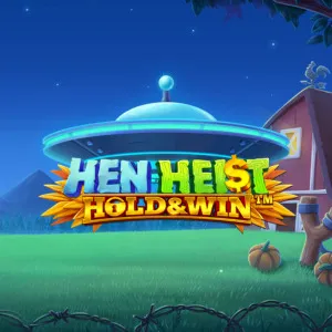Slot machine Hen-Heist-Hold-Win