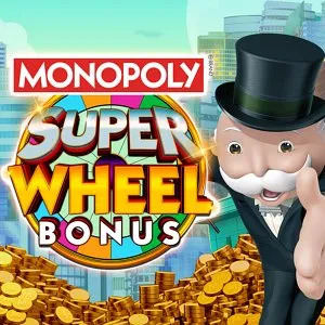 Slot machine Monopoly-Super-Wheel-Bonus