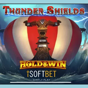 Slot machine Thunder-Shields-Hold-Win